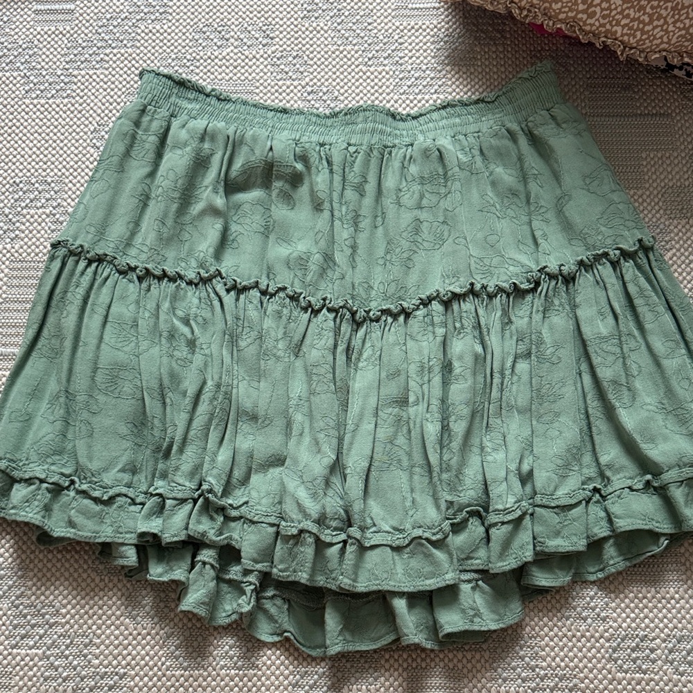Shore Size M Green Skort